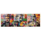 WALLXPERT dekorativna slika iz 3 dela uv 856 50 x 50 | ePonuda.com