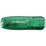 Intenso (Intenso) USB Flash drive 8GB Hi-Speed USB 2.0, Rainbow Line, ZELENI - USB2.0-8GB/Rainbow | shoptok.hr