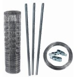 Aquagart 300m divjad ograja gozdarska ograja vozlana mreža 150/12/30+ stebrički + napenjalna žica, (22075882) | Shoptok.si