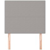  Uzglavlje svijetlosivo 100x5x118/128 cm tkanina Slike