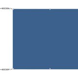  Okomita tenda plava 140 x 1000 cm od tkanine Oxford | shoptok.hr