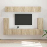  Komplet TV omaric 5 pcs Sonoma hrast Konstruiran les - - Rjava - 83.35 - 98 x 31 x 29,5 cm - 2025-vidaXL-Uvoz_2 | Shoptok.si