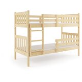 Molarem Home Drveni dječji krevet na kat Kacper - svijetlo drvo - 190x90 cm | shoptok.hr
