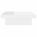  Stolić za kavu visoki sjaj bijeli 90x90x28 cm konstruirano drvo | shoptok.hr
