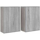  Komoda 2 kom boja hrasta sonome 60x31x84 cm konstruiranog drva | shoptok.hr