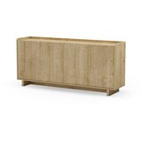 Marckeric Komoda u dekoru hrasta u prirodnoj boji 180x80x40 cm Daira – | shoptok.hr