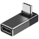 INF USB4 Type-C moški na ženski adapter - pravi kotni pretvornik, podpira 240W polnjenje in 40Gbps prenos podatkov, (5000291527) | Shoptok.si