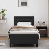  Krevet s opruga kutije s madracem Crna 90 x 200 cm Umjetna koža | shoptok.hr