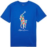 Polo Ralph Lauren Majice s kratkimi rokavi SS CN-KNIT SHIRTS-T-SHIRT Modra Cene
