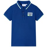 vidaXL Otroška polo majica temno modra 128 Cene