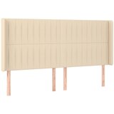  Krevet box spring s madracem LED krem 160x200 cm od tkanine | shoptok.hr