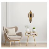 Opviq Zidna lampa VINT vintage/ zlatno, metal, 35 x 10 x 22 cm, ukupna dimenzija 75 x 10 x 22 cm, E27 40 W, 619 - A | shoptok.hr