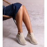 Gemre Beige slip-on sneakers Gaberla | Shoptok.si