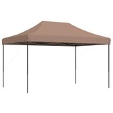  prigodni šator za zabave smeđi 440x292x315 cm | shoptok.hr