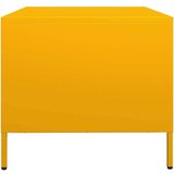 vidaXL Stolić za kavu boje senfa 101,5x50x43,5 cm hladno valjani čelik | shoptok.hr
