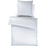 Joop! posteljnina cornflower 140/200 cm žakar srebrne barve | Shoptok.si