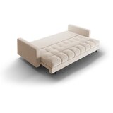 Cosmopolitan Design Bež raztegljiva sedežna garnitura s prostorom za shranjevanje iz tkanine bouclé 222 cm Bali – | Shoptok.si