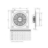 Bb Link bvn-ventilator 4M 500-BK(WOKS) | Eponuda.com