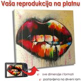Reprodukcija na platnu - KVADRAT XS 40x40 cm