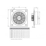 Bb Link bvn-ventilator 4M 250-BK(WOKS) | Eponuda.com