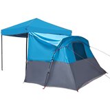  Komplet Kamp Šotor s streho 2 pcs Modra Tafeta in Tkanina, (5000278553) | Shoptok.si