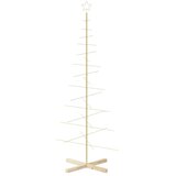  Metalna božićna jelka KUOPIO 180 cm Čelik Zlatno - 180 cm Zlatno bez LED svjetala | shoptok.hr