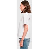 Miss Tee Majica 'Good Vibes' eozin / bela | Shoptok.si