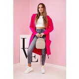 Kesi Oversize fuchsia cape with hood | shoptok.hr
