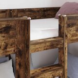  Postelja na vzkraj za otroke Dimljeni oreh 90 x 190 cm, (5000137039) | Shoptok.si