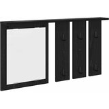 Vješalica za kapute na zidu Zidne Crni hrast 85 x 10 x 45 cm | shoptok.hr