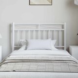  Metalno zamjensko uzglavlje bijelo 100 cm Crna | Shoptok.si