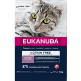 Eukanuba Kitten Grain Free z lososom - Varčno pakiranje: 2 x 10 kg