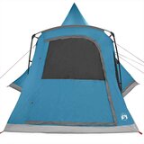  Teepee šator s krovom s pohranom Plava 545 x 450 x 295 cm | shoptok.hr