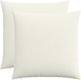  Presvlaka za jastuk 2 pcs HEERLEN Krem 70 x 70 cm Kord | shoptok.hr