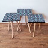 Hanah home set klub stočića 3Shp140, 3 komada, Šarena | ePonuda.com