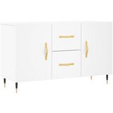 Maison Chic Komoda - Predalnik bela 100x36x60 cm inženirski les, (21716464) Cene