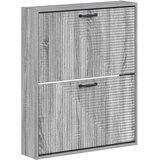  Ormar za cipele na zidu HAARLEM 71 x 17 x 86 cm Siva Sonoma - Siva Sonoma | shoptok.hr