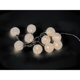 Olimp Sport Lamput, novogodišnje lampice, 10LED, kuglice, bela | ePonuda.com
