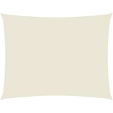  Senčno jadro oksford blago pravokotno 2,5x3,5 m krem, (20609515) | Shoptok.si