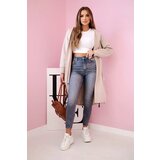 Kesi Oversize beige cape with hood | shoptok.hr