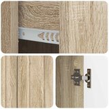  Kreveta Hrast sonoma 89 x 34,5 x 62 cm Konstruirano drvo | Eponuda.com