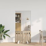 Preklopna ogradica za kućne ljubimce 2 pcs Sonoma hrast | shoptok.hr