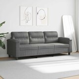  Trosjed Tamnosiva 180 cm od mikrovlakana | shoptok.hr