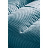 Pure Home Lifestyle SEDEŽNA GARNITURA, rebrasti žamet barve petroleja | Shoptok.si