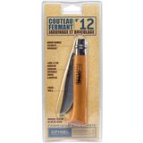 Opinel pocket knife No. 12 carbon blade with wood handle | shoptok.hr