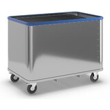 Gmöhling aluminijast voziček z vzmetenim dnom, zunanje mere dxšxv 1115 x 690 x 855 mm, vzmetna sila 70 kg, 2 fiksni in 2 vrtljivi kolesi Cene