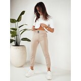 DStreet Women's sweatpants KAROT beige | shoptok.hr