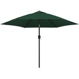 Suncobran Zeleni 3m sa Čeličnim Stupom | shoptok.hr