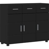  Kreveta FLORIN Crna 88,5 x 30,5 x 73 cm Konstruirano drvo | shoptok.hr