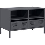 Maison Chic TV omarica - TV stojalo - Televizijska omarica antracit 68x39x43,5 cm hladno valjano jeklo, (21701849) | Shoptok.si